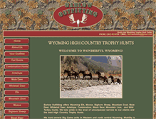 Tablet Screenshot of barlowoutfitting.com